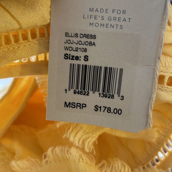 Faherty Women's Ellis Dress - Jojoba Linen - Picture 9 of 9